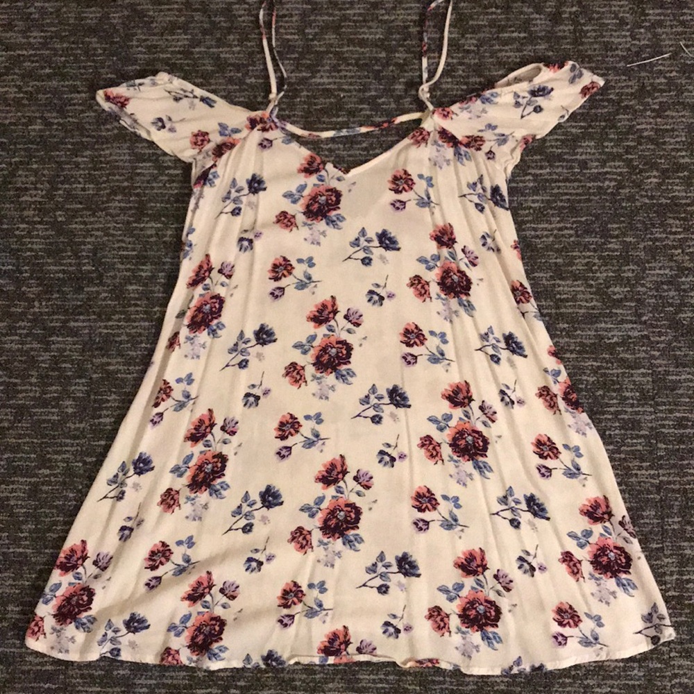 Floral print dress